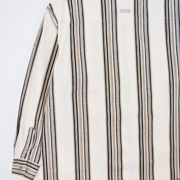 Vintage Wrangler Stripe Button Up | XL - Picture 6 of 8